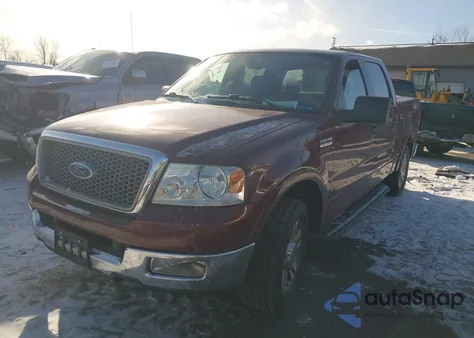 2005 Ford F-150 Lariat/Xlt from USA, damaged, VIN 1FTPW12575KE79265